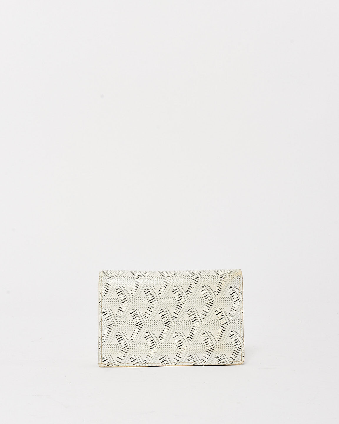 Goyard White Monogram Coated Canvas Bifold Wallet
