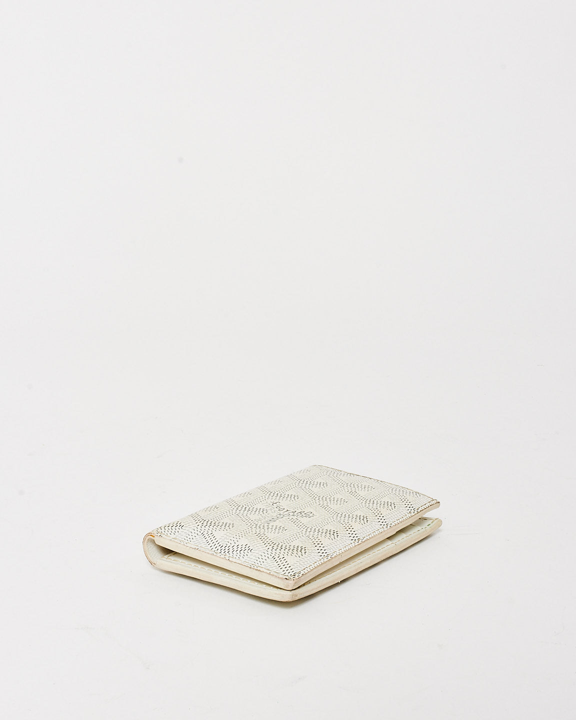 Goyard White Monogram Coated Canvas Bifold Wallet