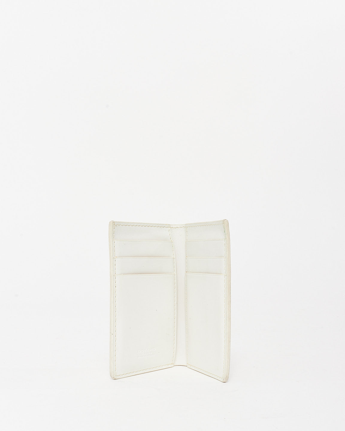 Goyard White Monogram Coated Canvas Bifold Wallet