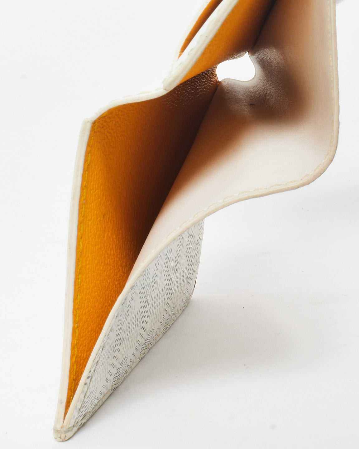 Goyard White Monogram Coated Canvas Bifold Wallet