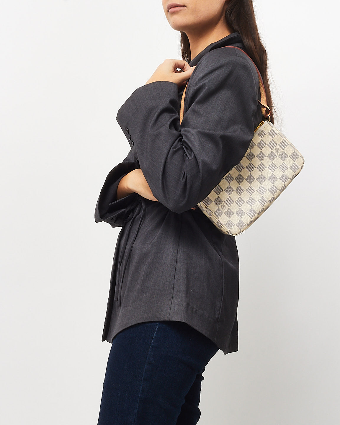 Louis Vuitton Damier Azur Coated Canvas Pochette Accessoires