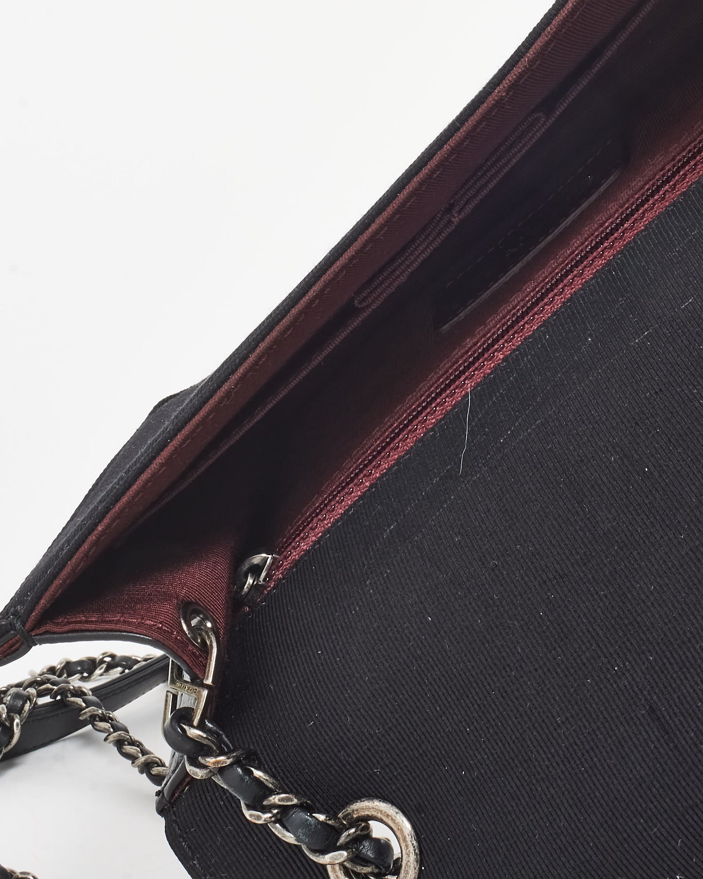 Chanel Black Lambskin Ballerina Flap Crossbody Bag