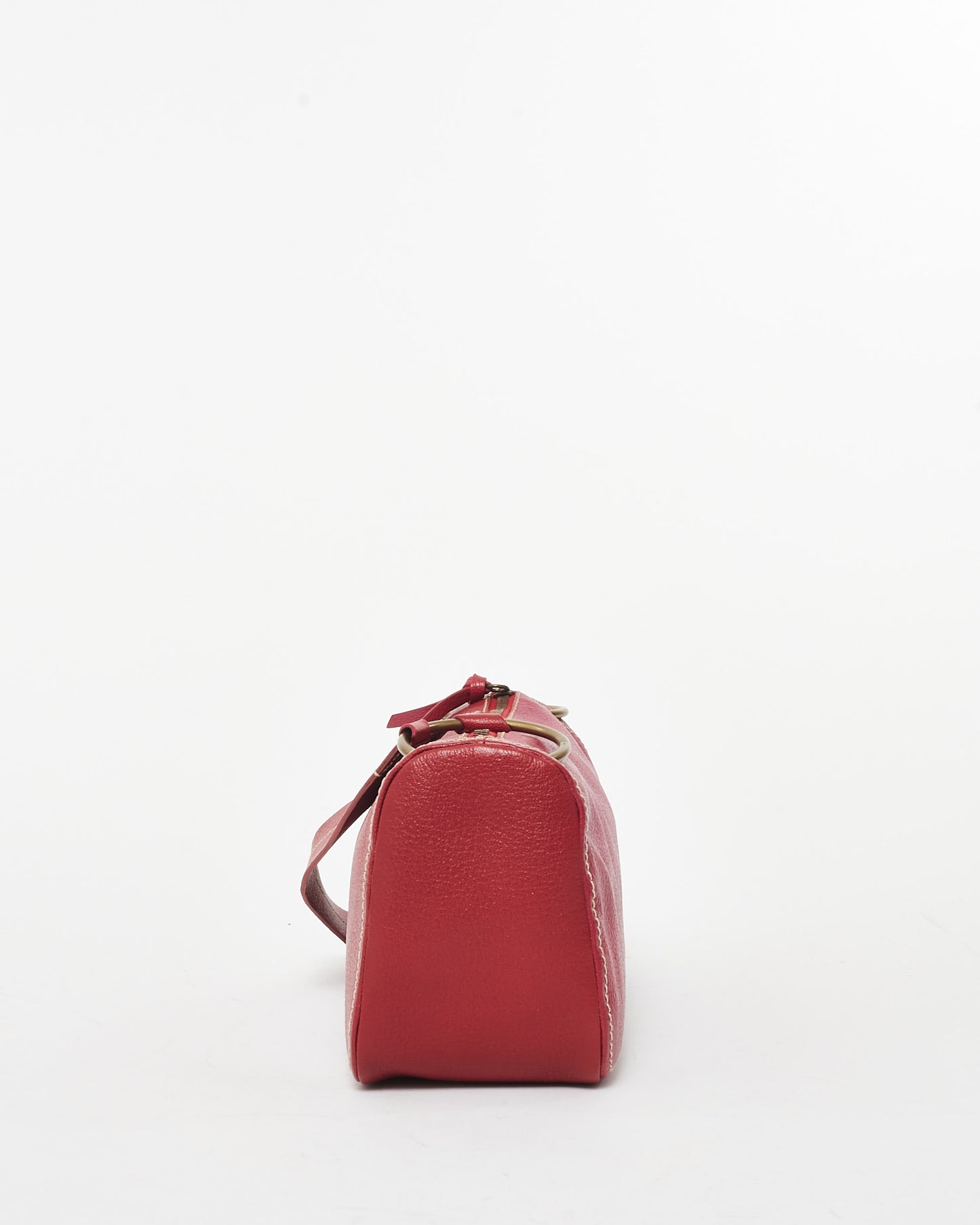 Miu Miu Vintage Pink & Red Leather Shoulder Bag