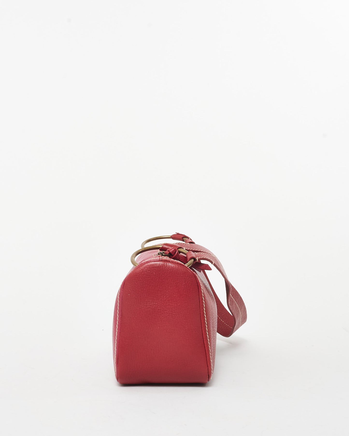 Miu Miu Vintage Pink & Red Leather Shoulder Bag