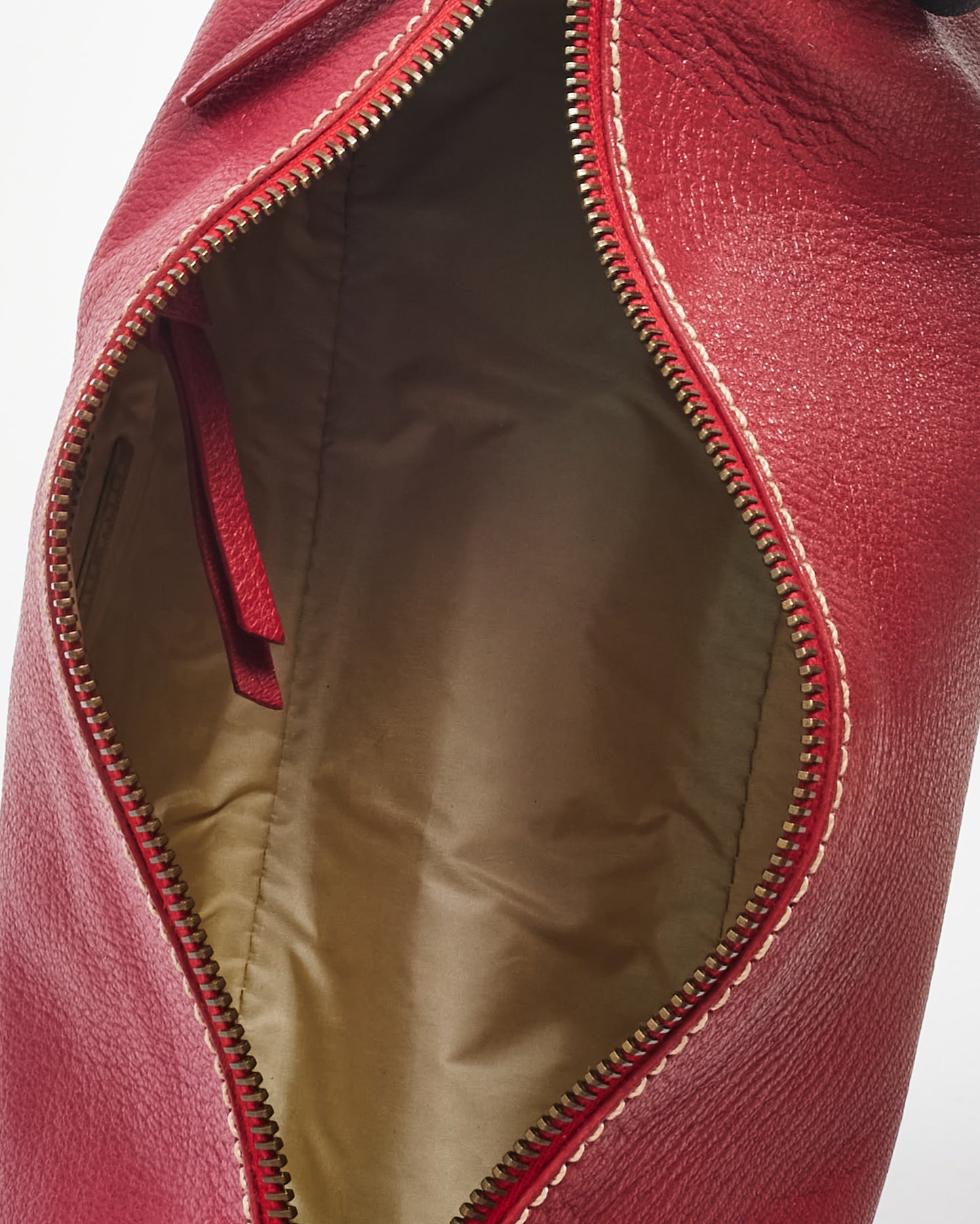 Miu Miu Vintage Pink & Red Leather Shoulder Bag