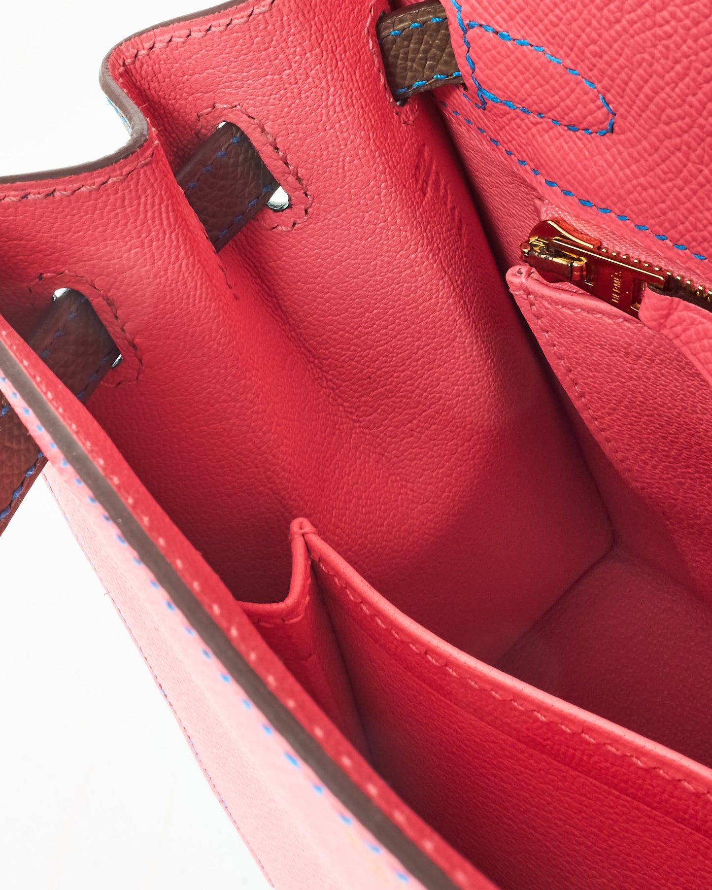 Hermès Rose Jaipur & Étoupe Epsom Leather Special Edition Kelly 25 Bag