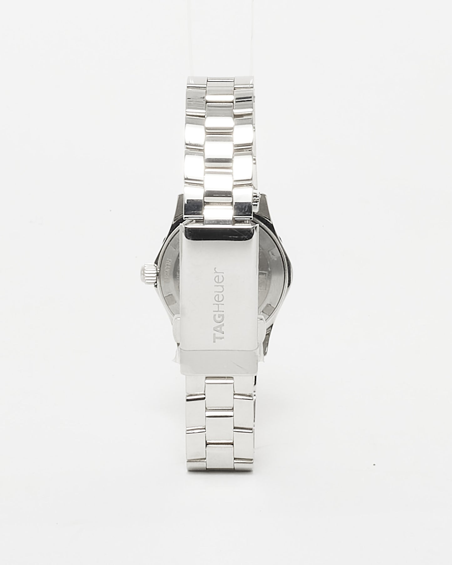 Tag Heuer White Mother Of Pearl Dial & Diamond Aqua Racer 27MM Watch