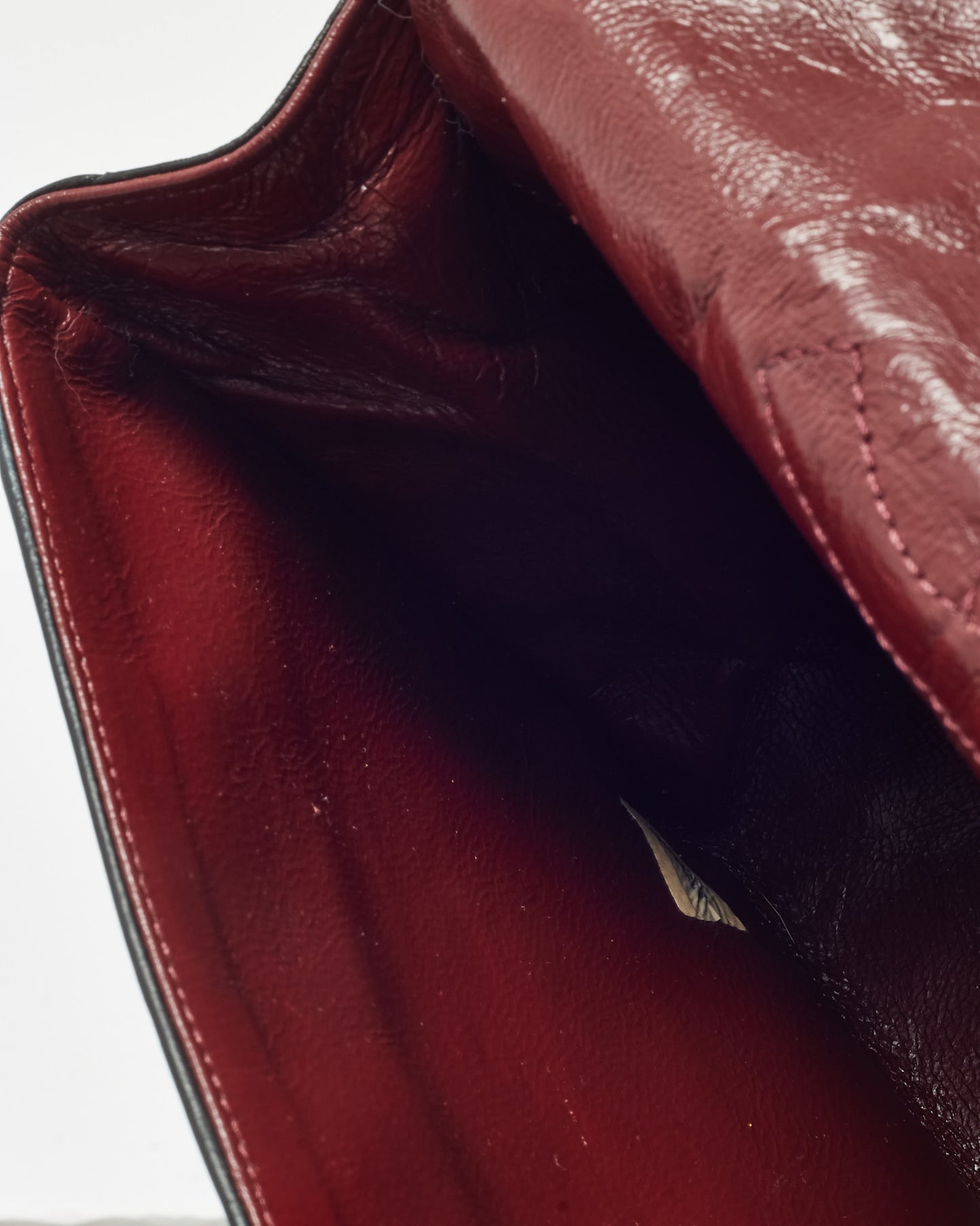 Chanel Vintage Black Lambskin Leather Medium Paris Double Flap Bag 2-Tone GHW