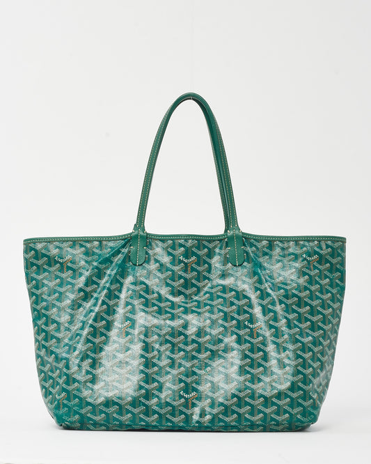 Goyard Green Goyardine Coated Canvas Saint Louis PM Tote Bag
