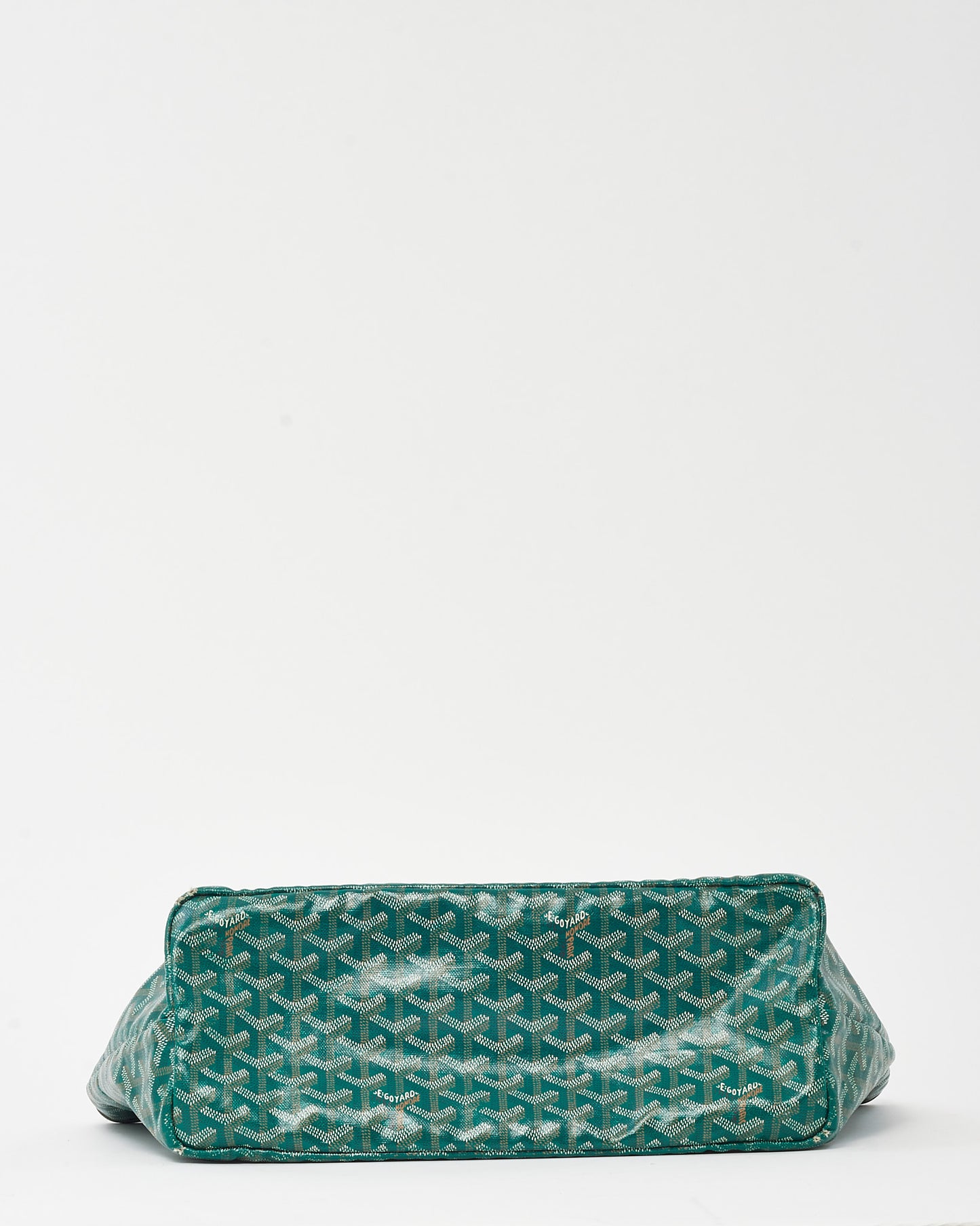 Goyard Green Goyardine Coated Canvas Saint Louis PM Tote Bag