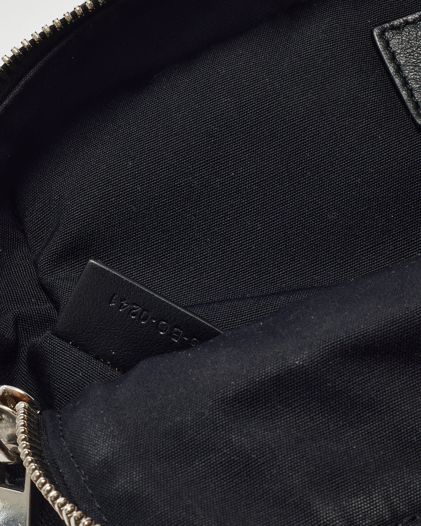 Dior Black Perforated Monogram Oblique Calfskin Leather Galaxy Safari Messenger Bag