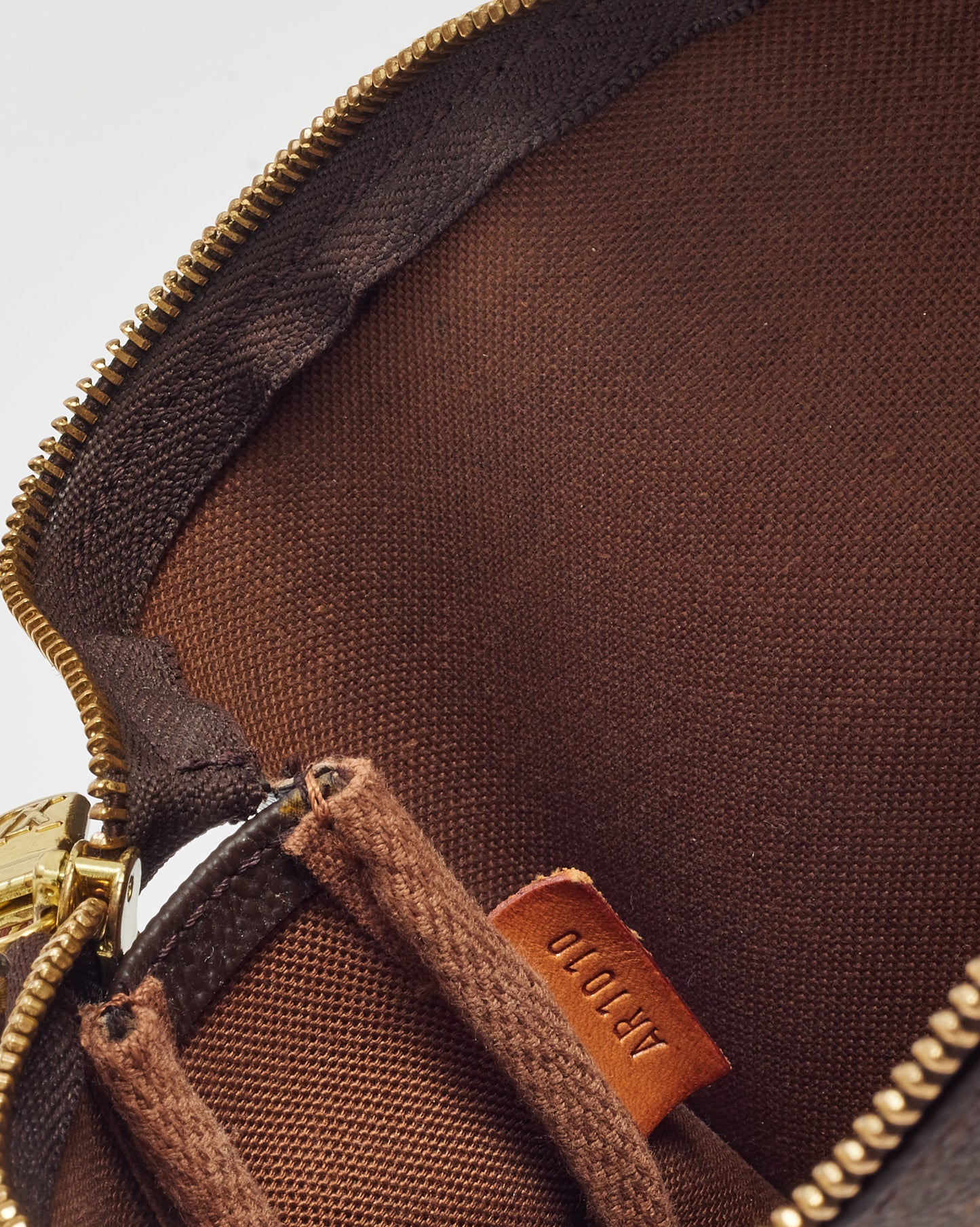 Louis Vuitton Monogram Coated Canvas Pochette Accessoires Shoulder Bag