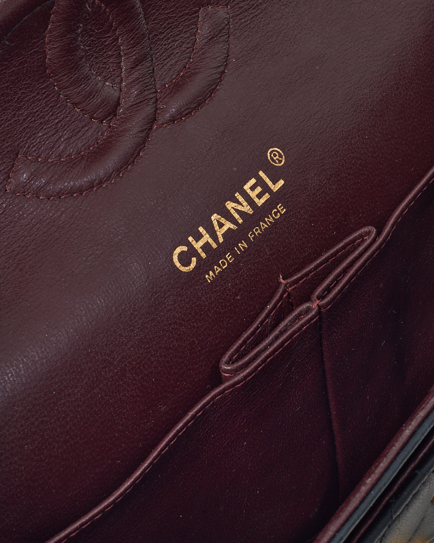 Chanel Black Quilted Lambskin Leather Medium Classic Double Flap Bag GHW