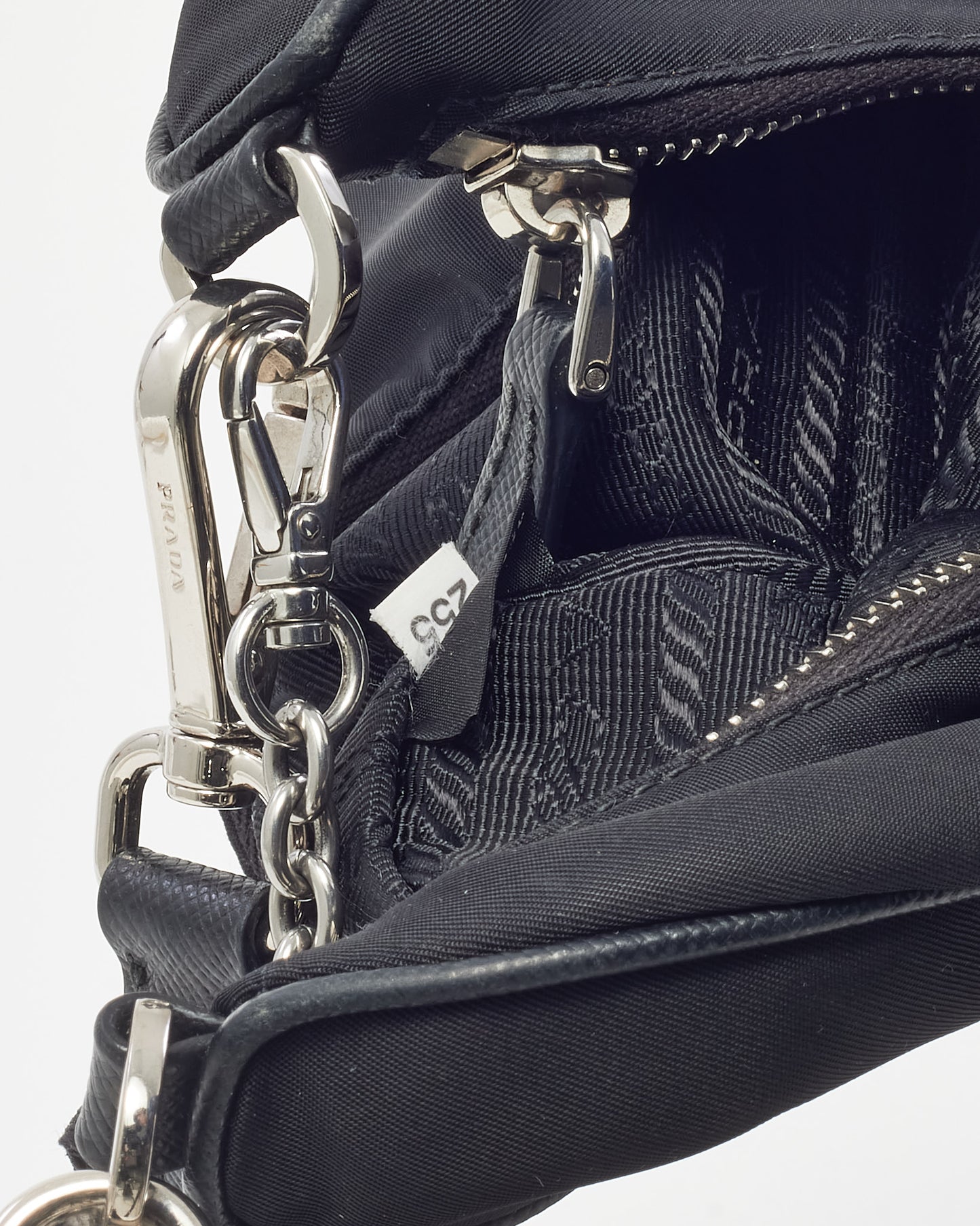 Prada Black Nylon 2005 Re-Nylon Edition Crossbody Bag