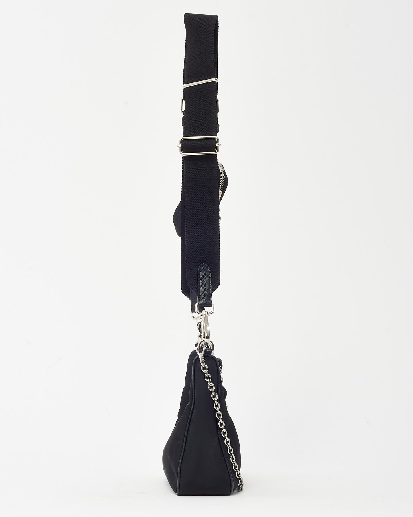 Prada Black Nylon 2005 Re-Nylon Edition Crossbody Bag