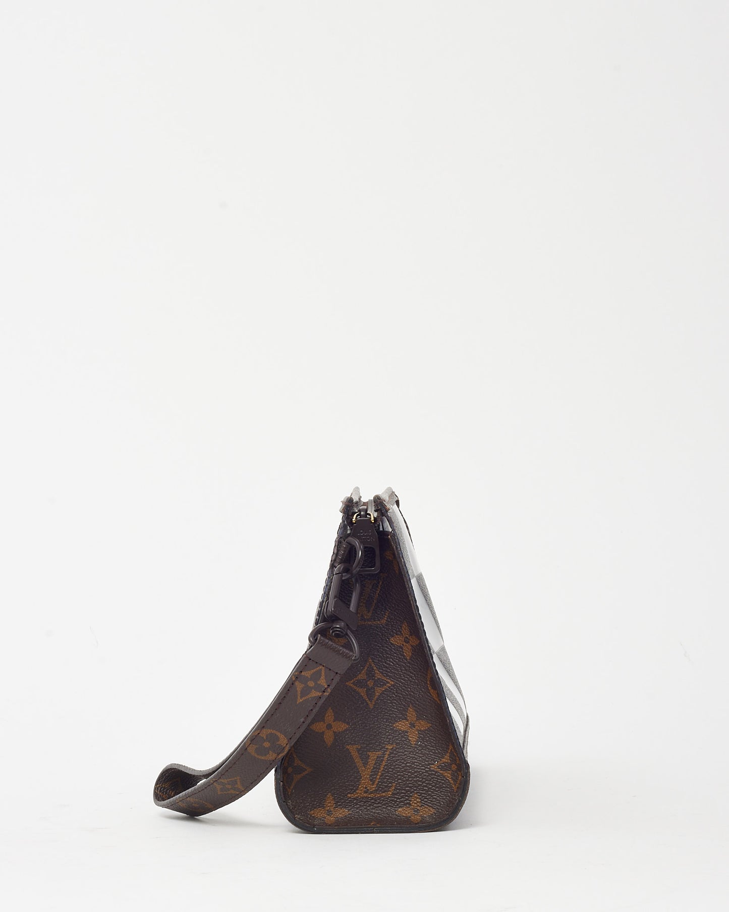 Louis Vuitton Brown Monogram Canvas and PVC F/W 2022 Chess Standing Pouch