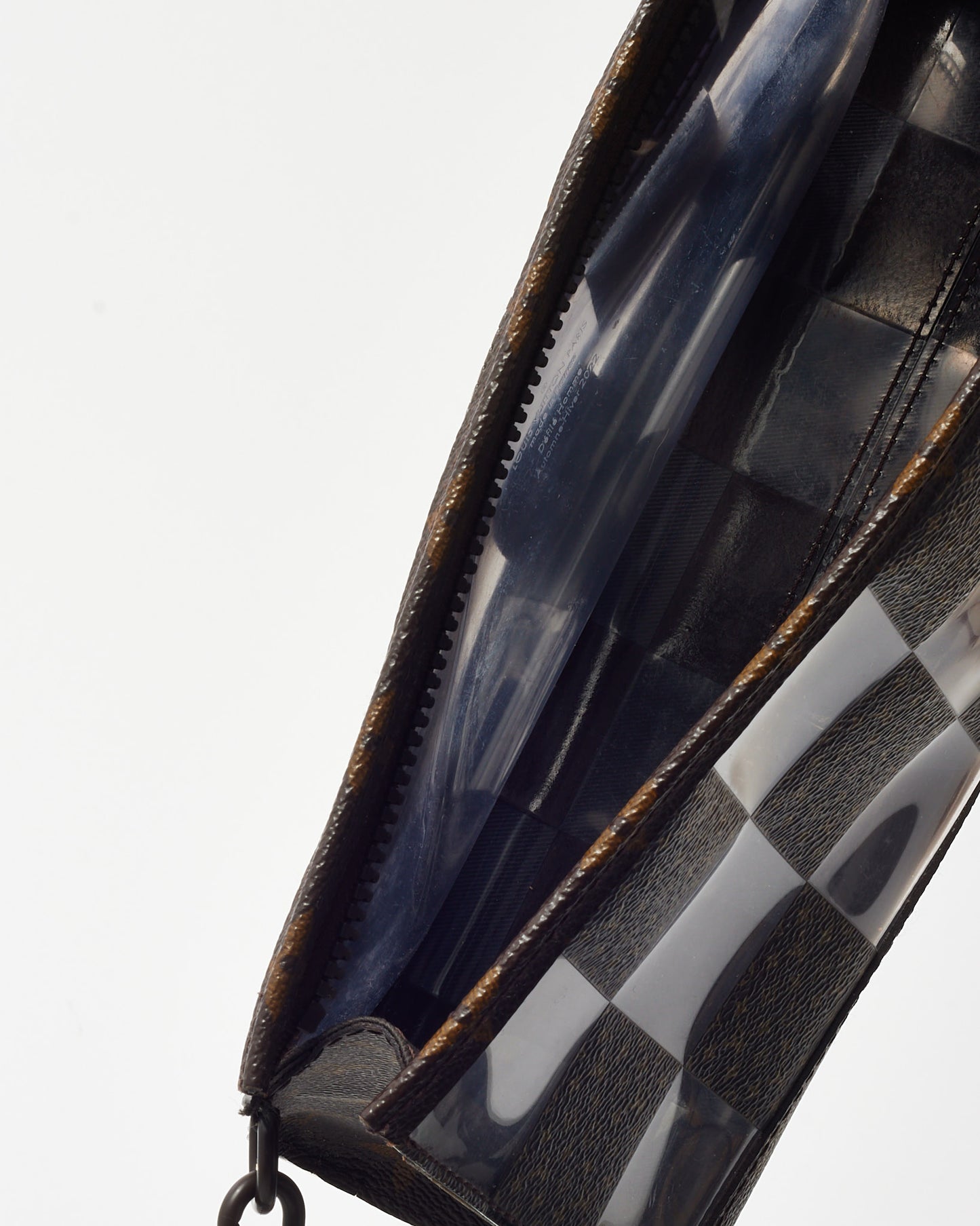 Louis Vuitton Brown Monogram Canvas and PVC F/W 2022 Chess Standing Pouch