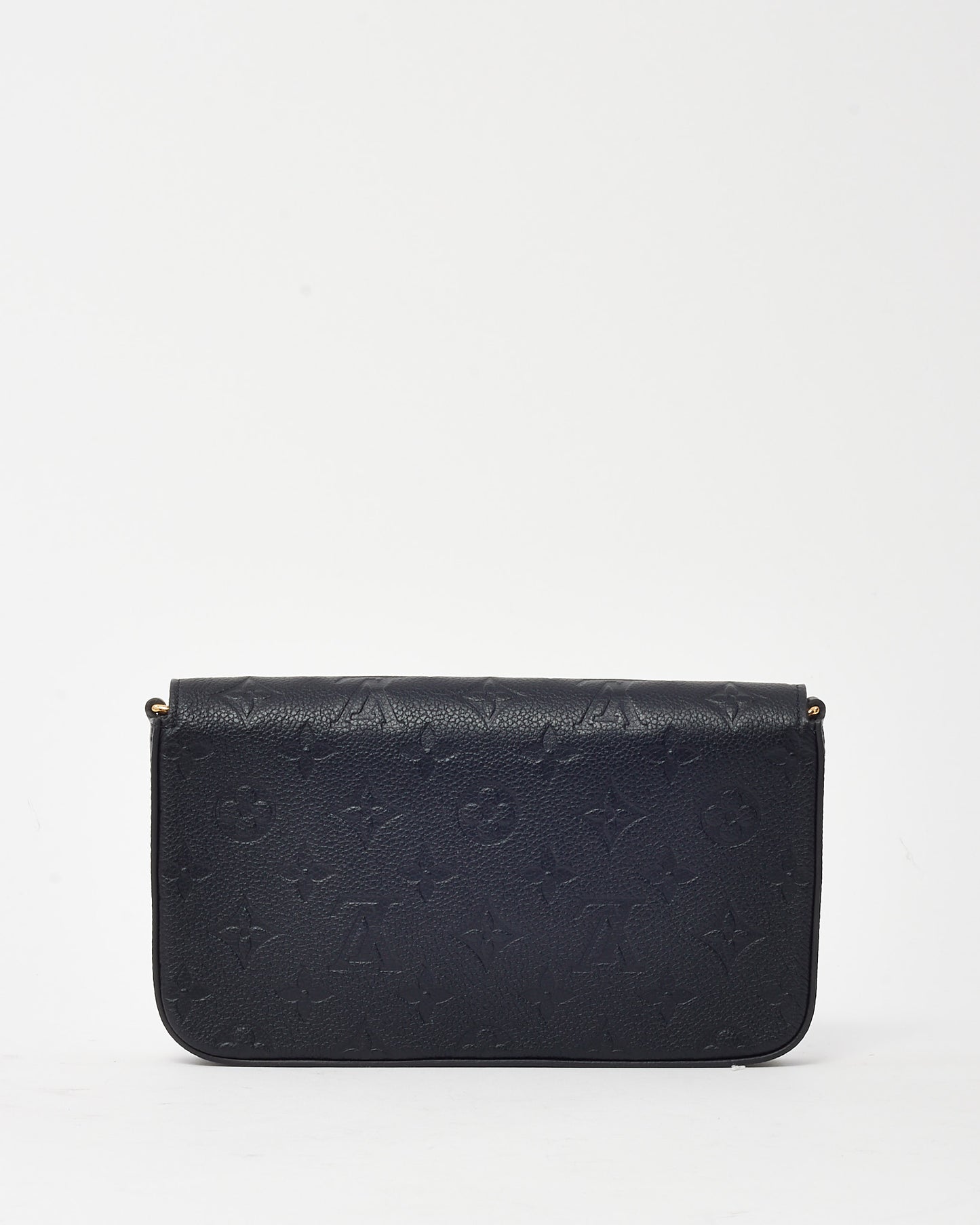 Louis Vuitton Black Monogram Empreinte Leather Felicie Pochette Bag