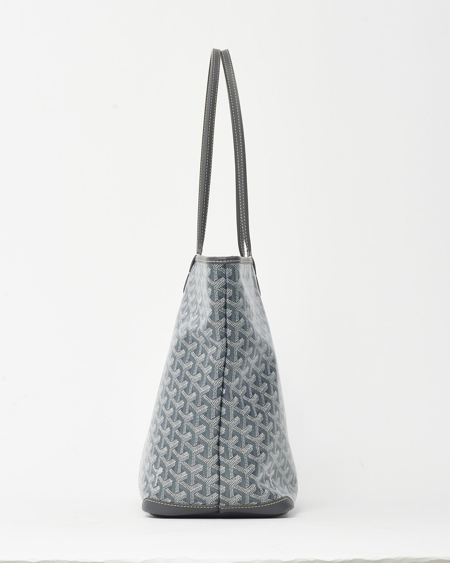 Goyard Grey Goyardine Coated Canvas Artois PM Tote Bag