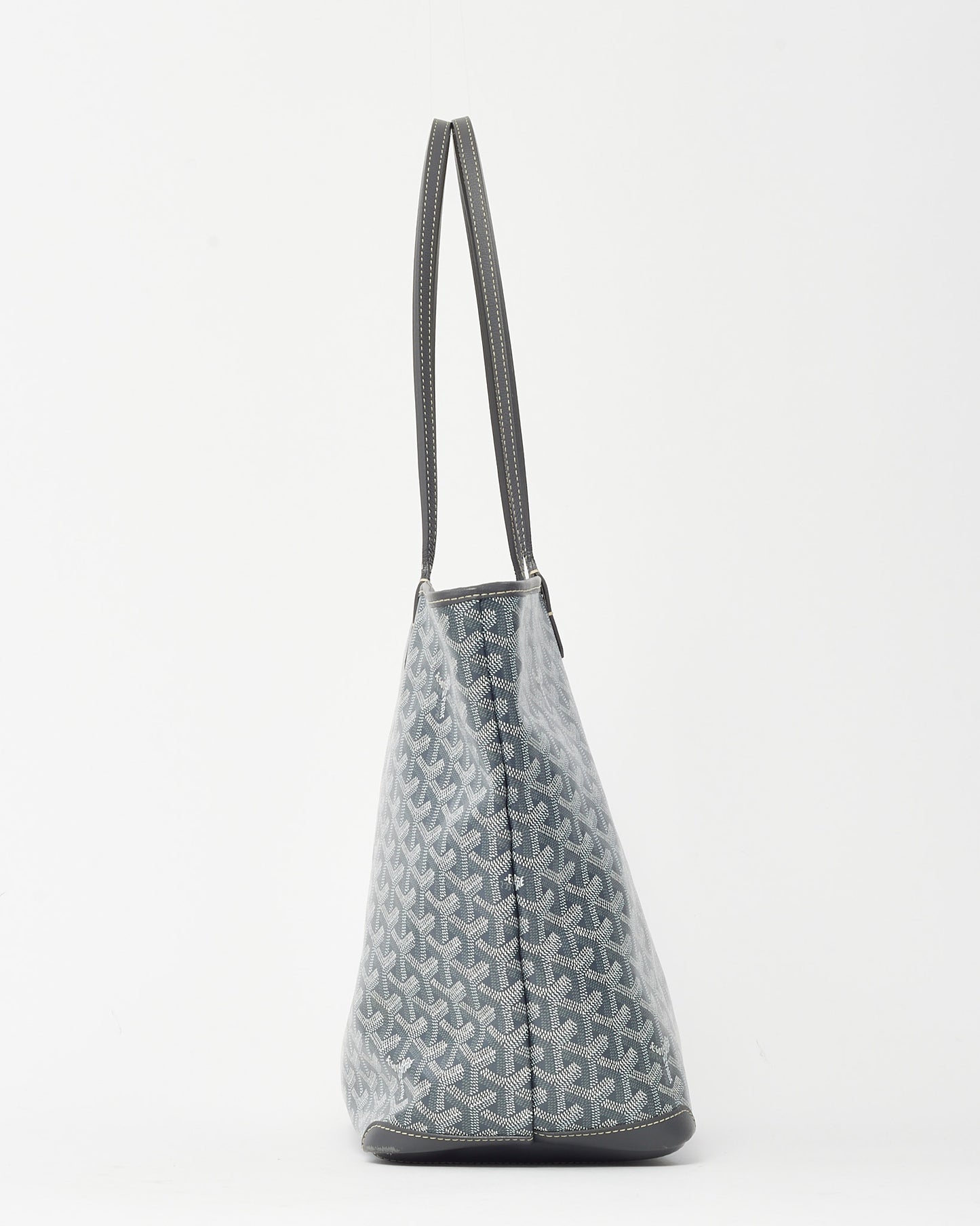 Goyard Grey Goyardine Coated Canvas Artois PM Tote Bag