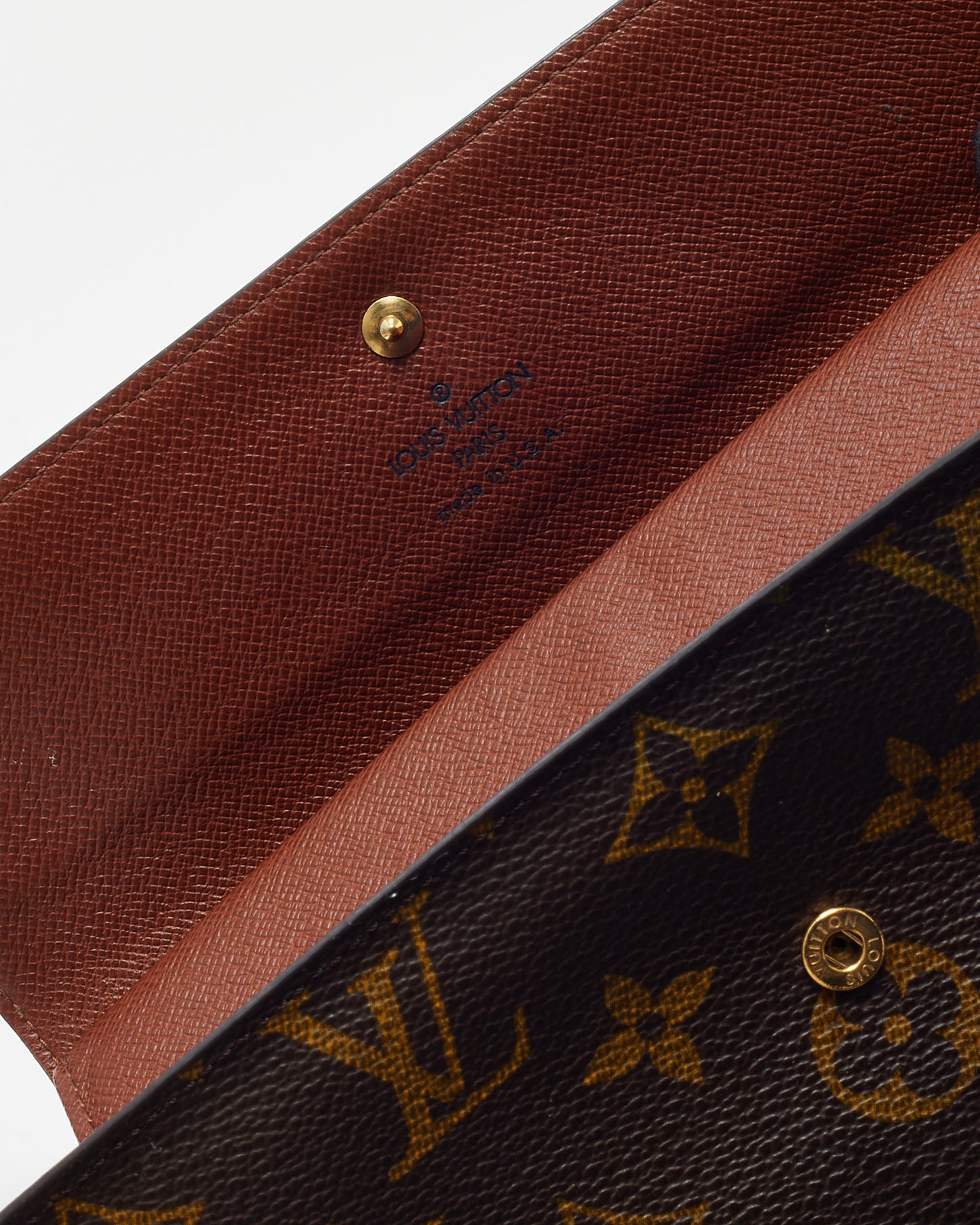Louis Vuitton Monogram Canvas Porte Tresor International Wallet