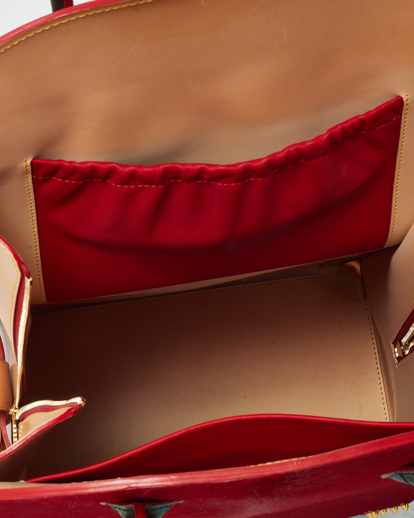 Louis Vuitton x Christian Louboutin Monogram Canvas Calf Hair Iconoclast Limited Edition Shopping Trolley