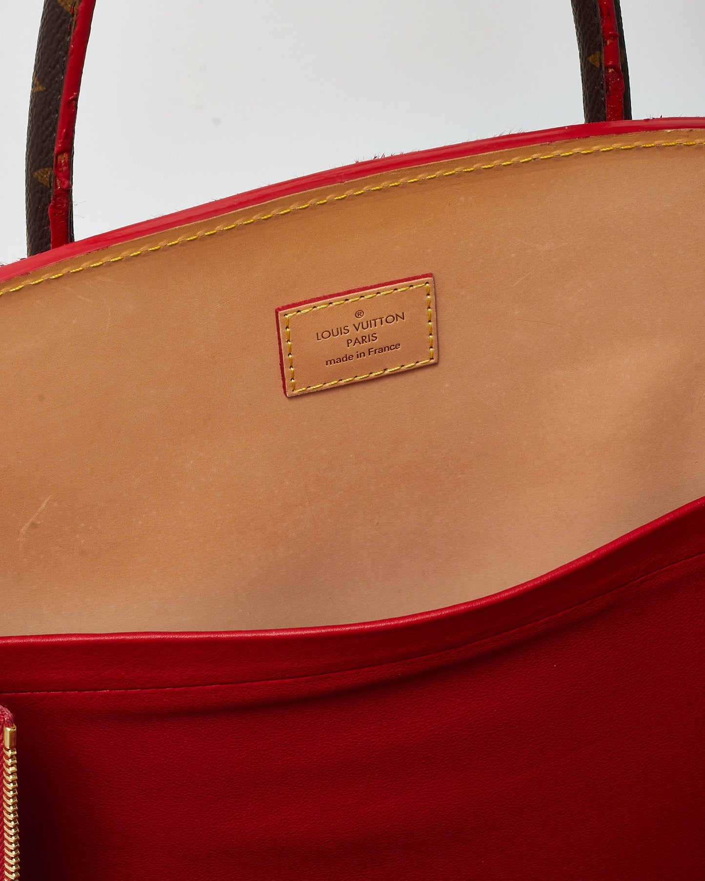 Louis Vuitton x Christian Louboutin Monogram Canvas Calf Hair Iconoclast Limited Edition Shopping Trolley