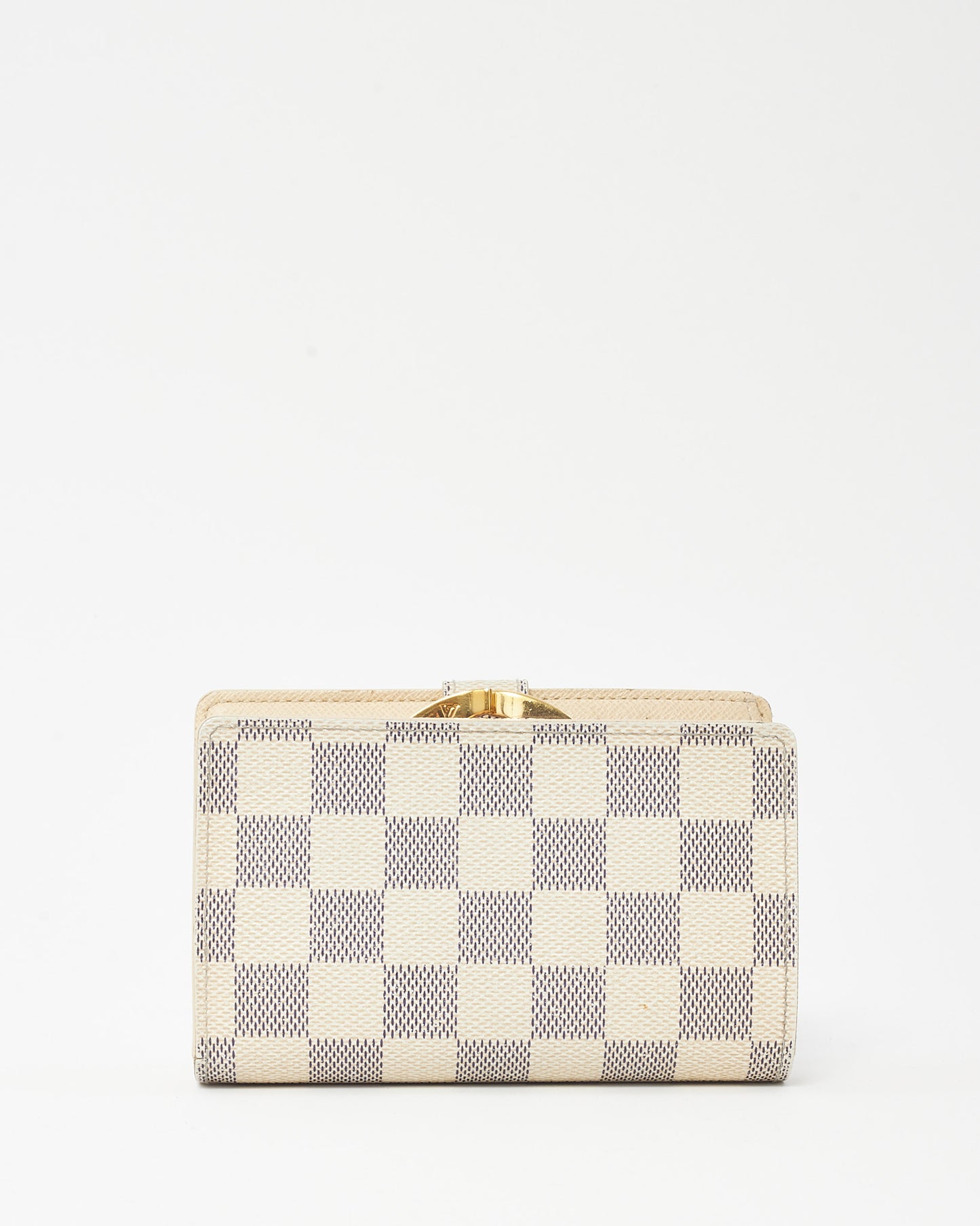 Louis Vuitton Damier Azur Coated Canvas Portefeuille Viennois Compact Wallet