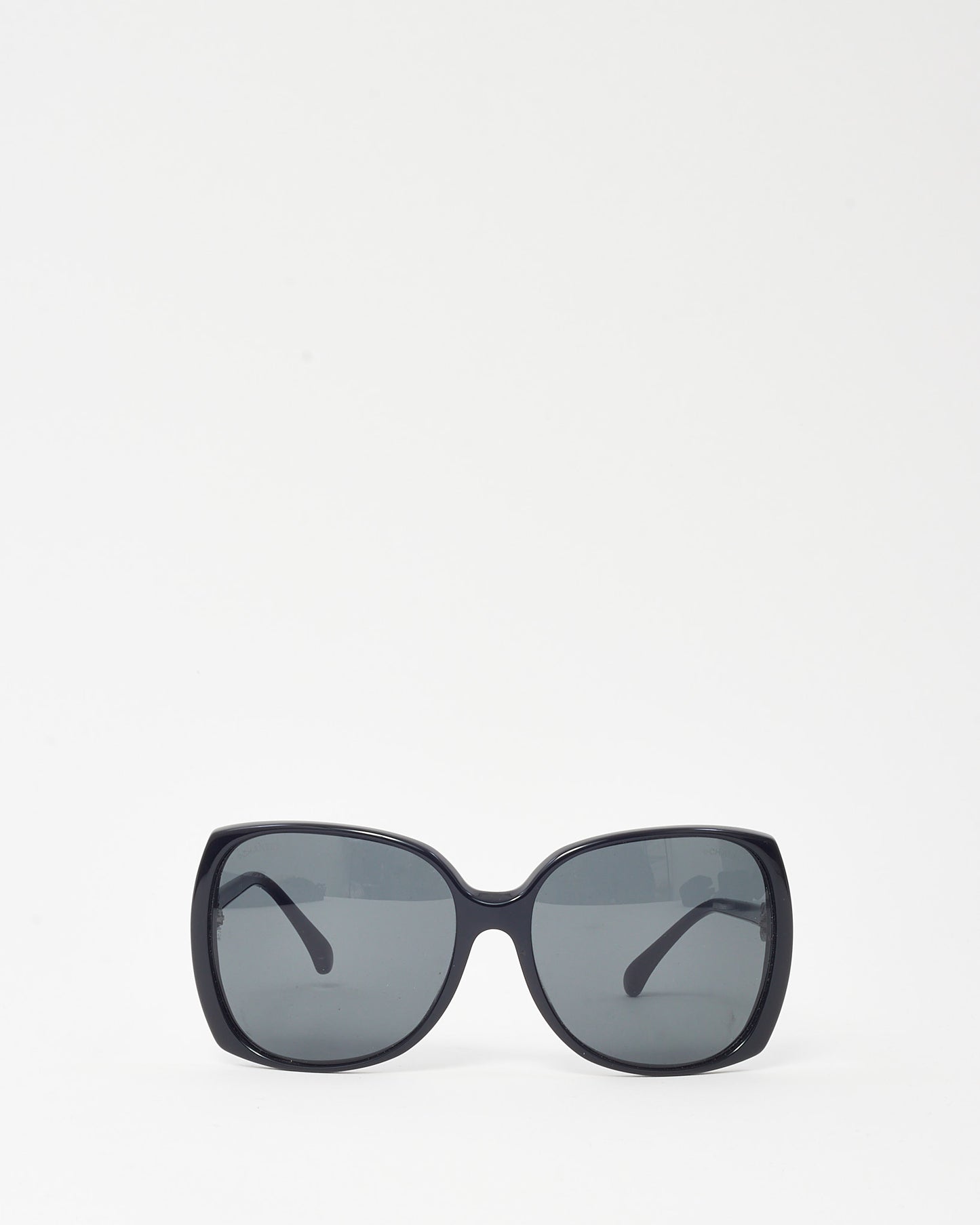 Chanel Black CC Logo 5216/A Square Oversize Sunglasses