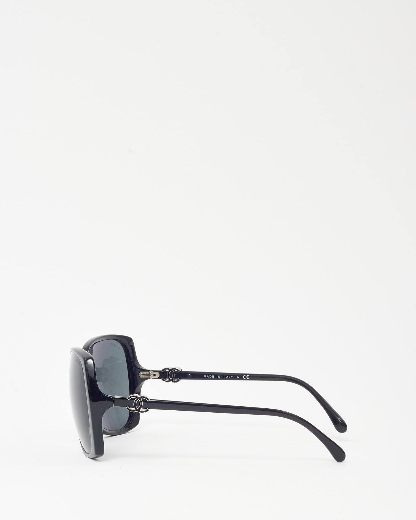 Chanel Black CC Logo 5216/A Square Oversize Sunglasses