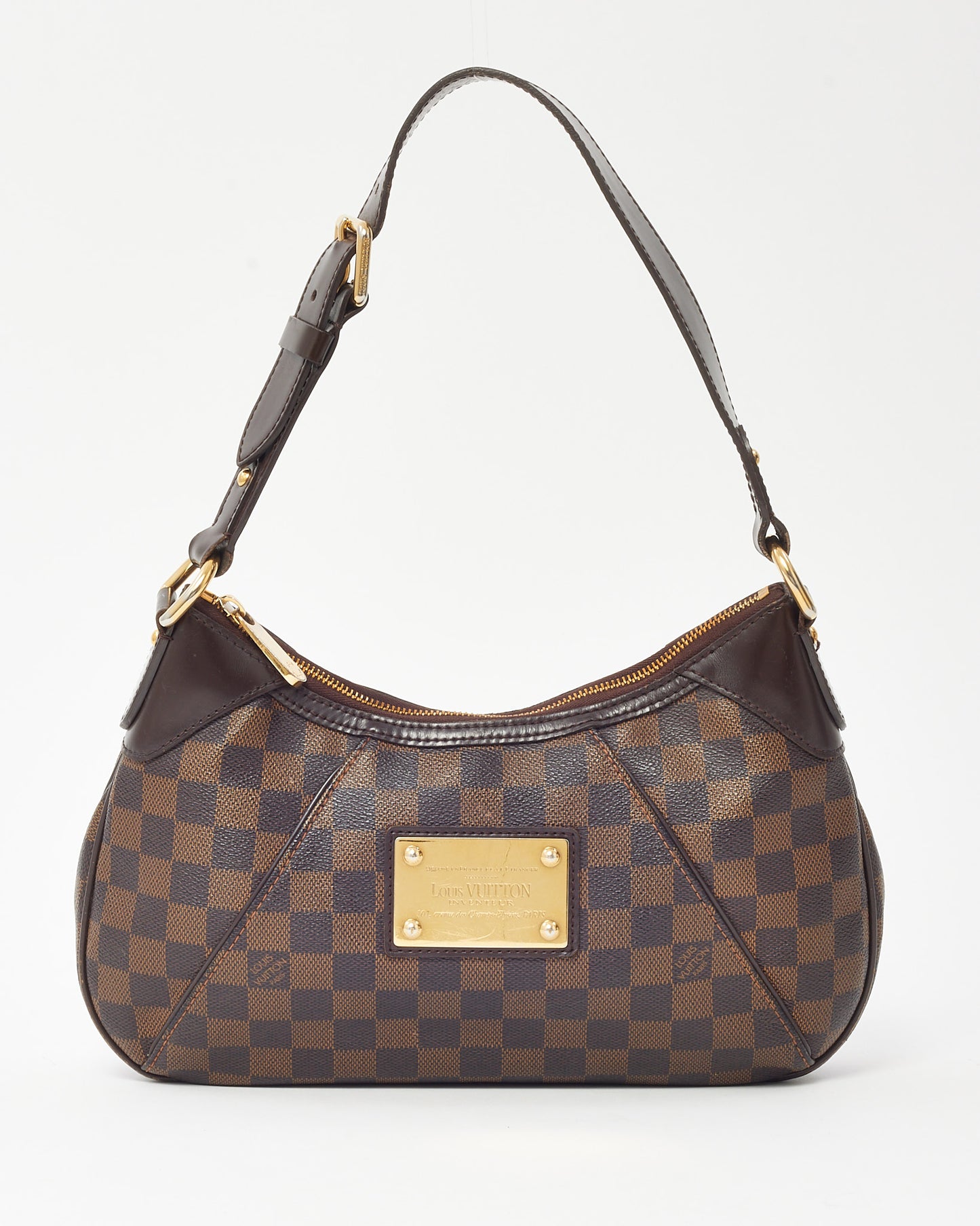 Louis Vuitton Damier Ebene Canvas Thames PM Shoulder Bag