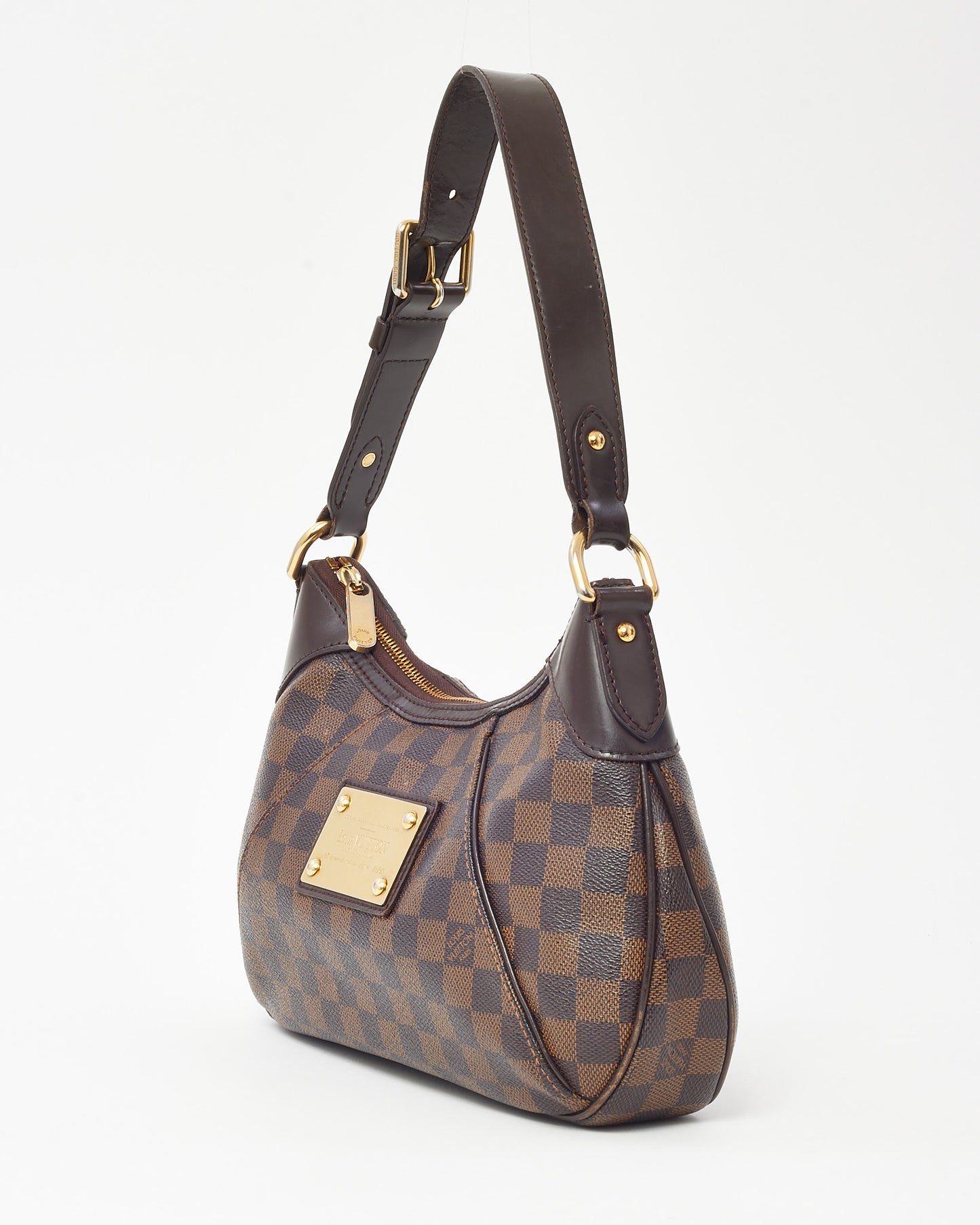 Louis Vuitton Damier Ebene Canvas Thames PM Shoulder Bag