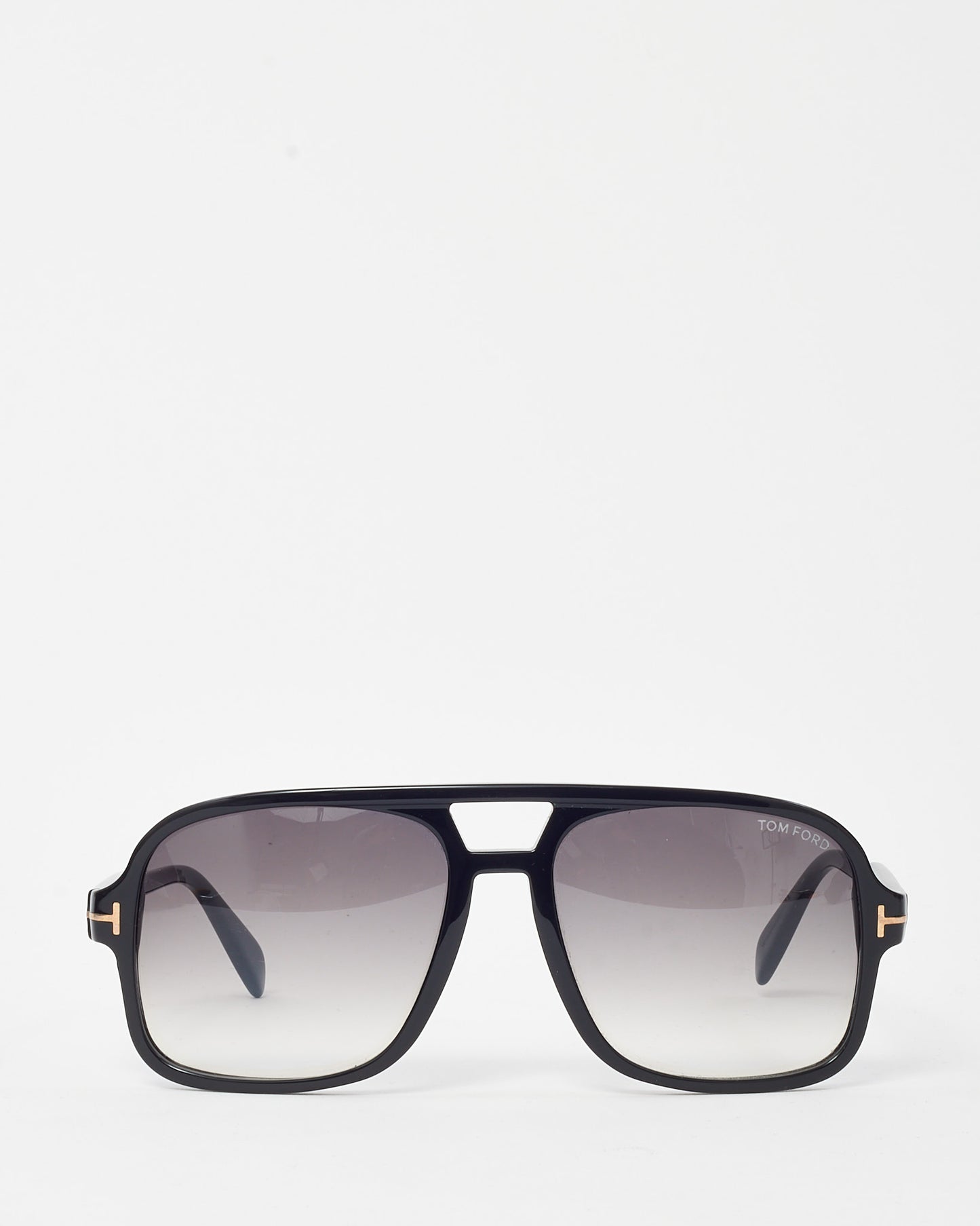 Tom Ford Black Falconer-2 TF88401B Oversize Aviator Sunglasses