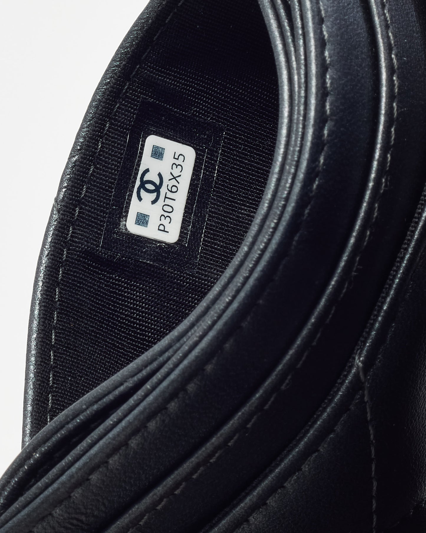 Chanel Metallic Grey Quilted Lambskin Leather Chanel 19 Card Holder