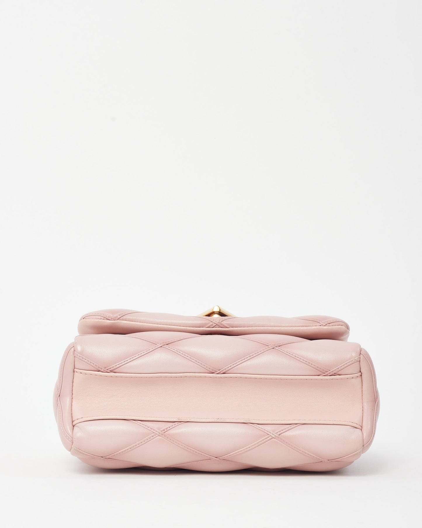 Louis Vuitton Rosabella Pink Lambskin Leather GO-14 MM Chain Shoulder Bag