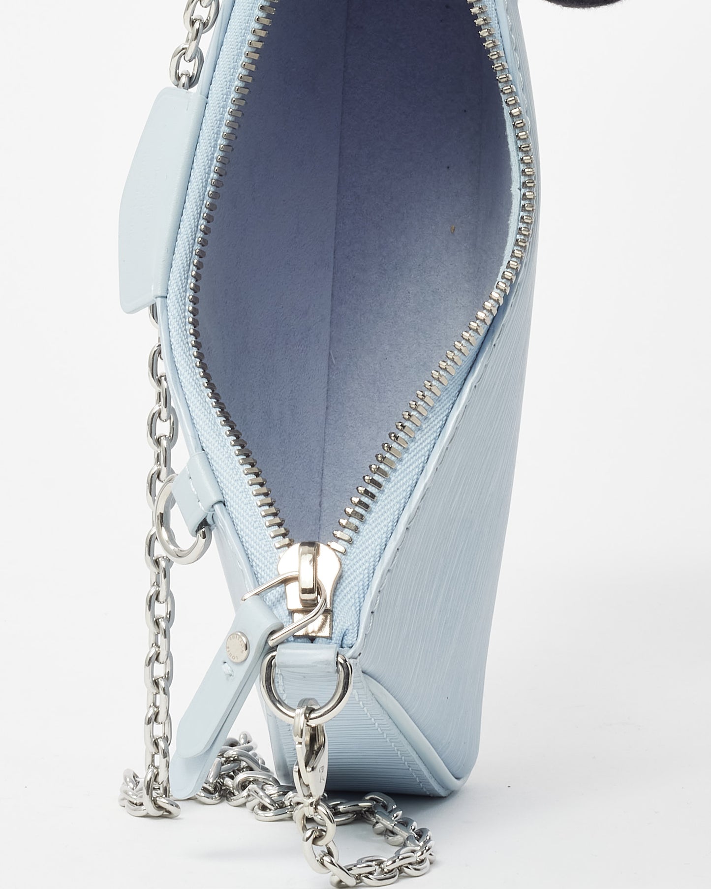 Louis Vuitton Baby Blue Epi Leather Easy Pouch On Strap Bag