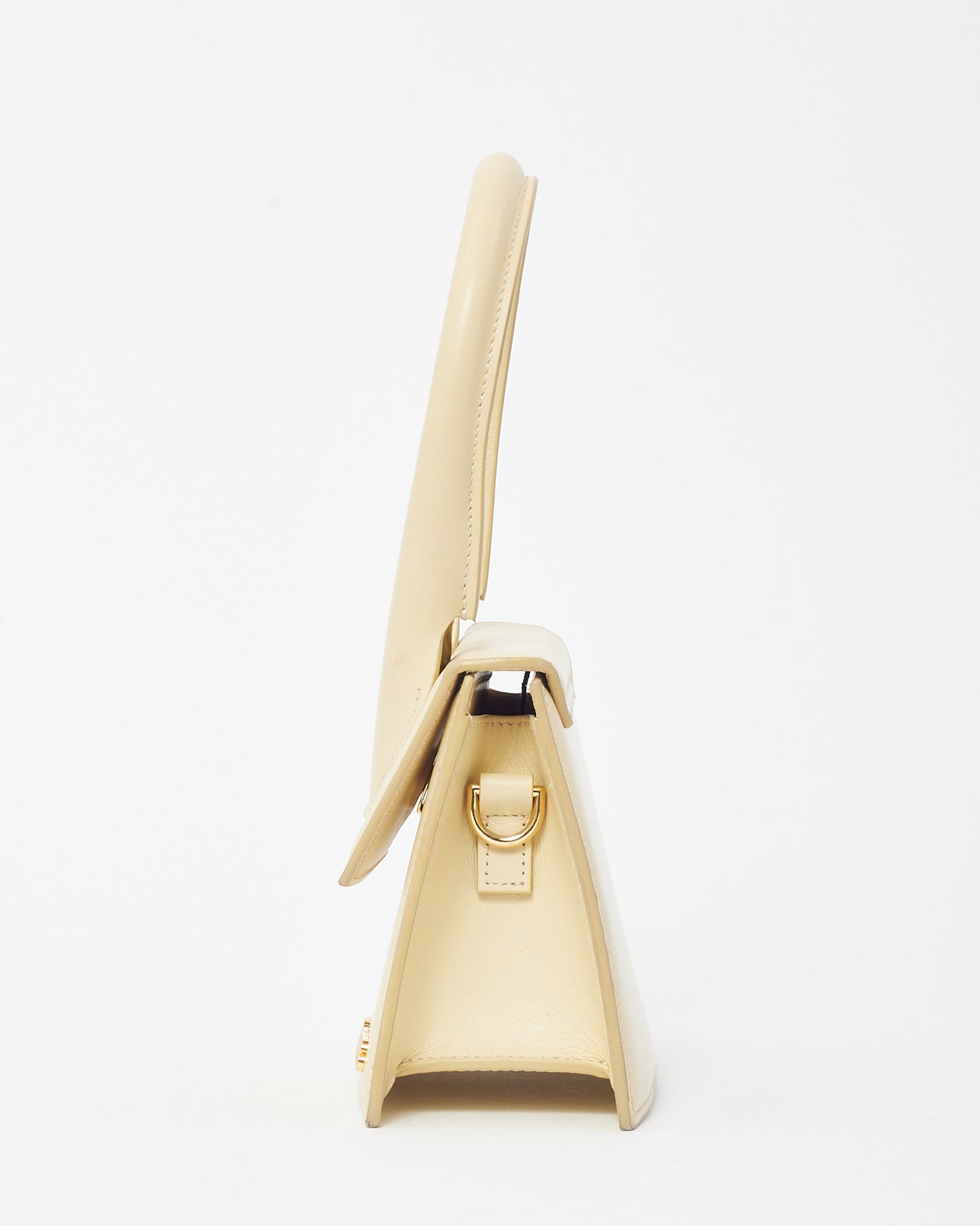 Jacquemus Beige Leather Le Chiquito Moyen Crossbody Bag