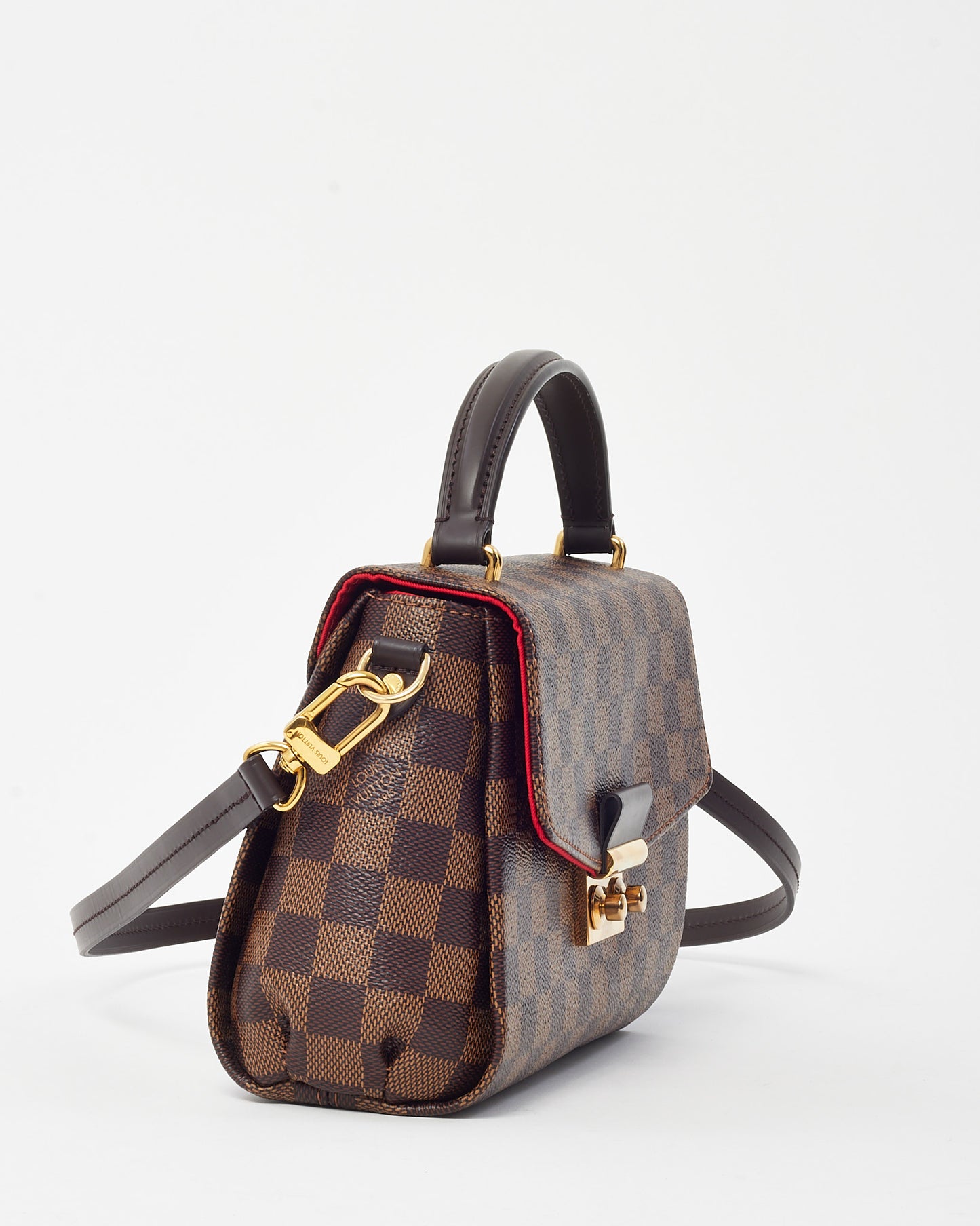 Louis Vuitton Damier Ebene Canvas Croisette Crossbody Bag