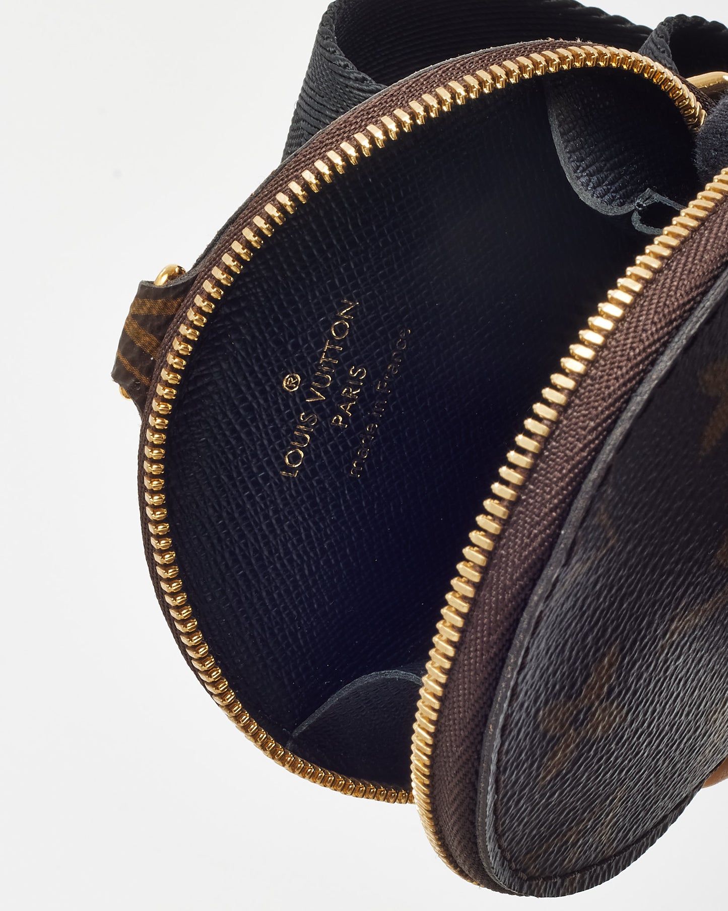 Louis Vuitton Black Nylon and Monogram Canvas Jacquard Bandoulière Strap