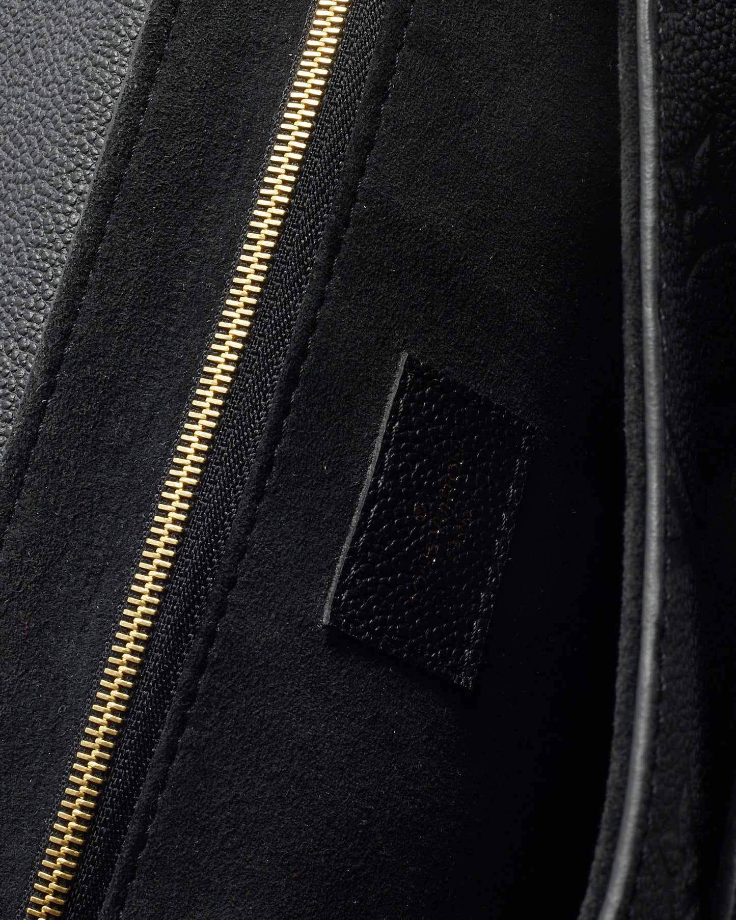 Louis Vuitton Black Monogram Empreinte Leather Vavin PM Shoulder Bag