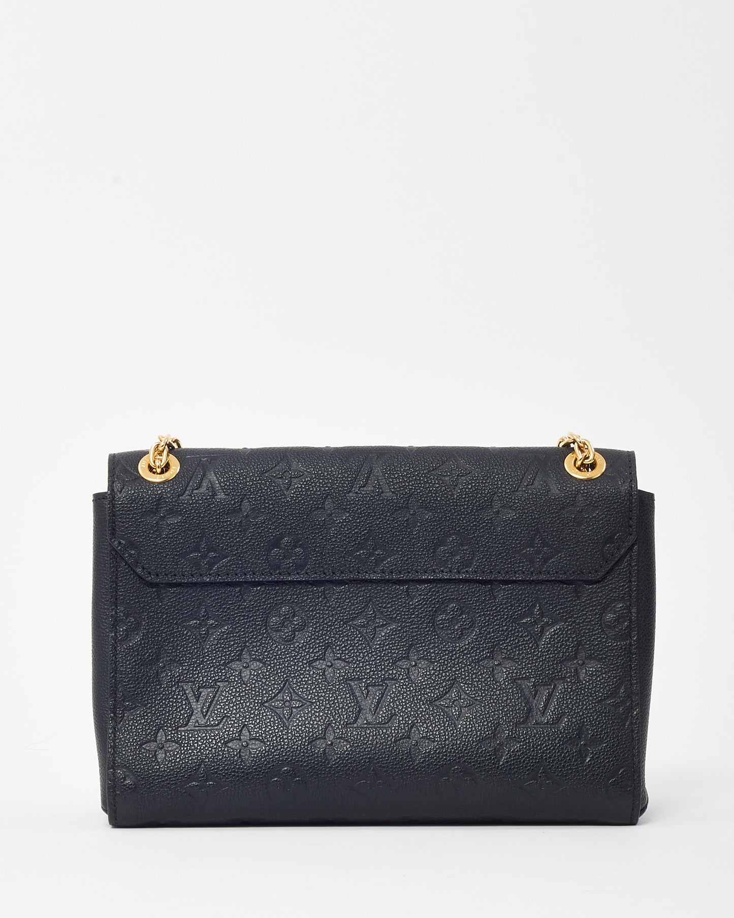 Louis Vuitton Black Monogram Empreinte Leather Vavin PM Shoulder Bag