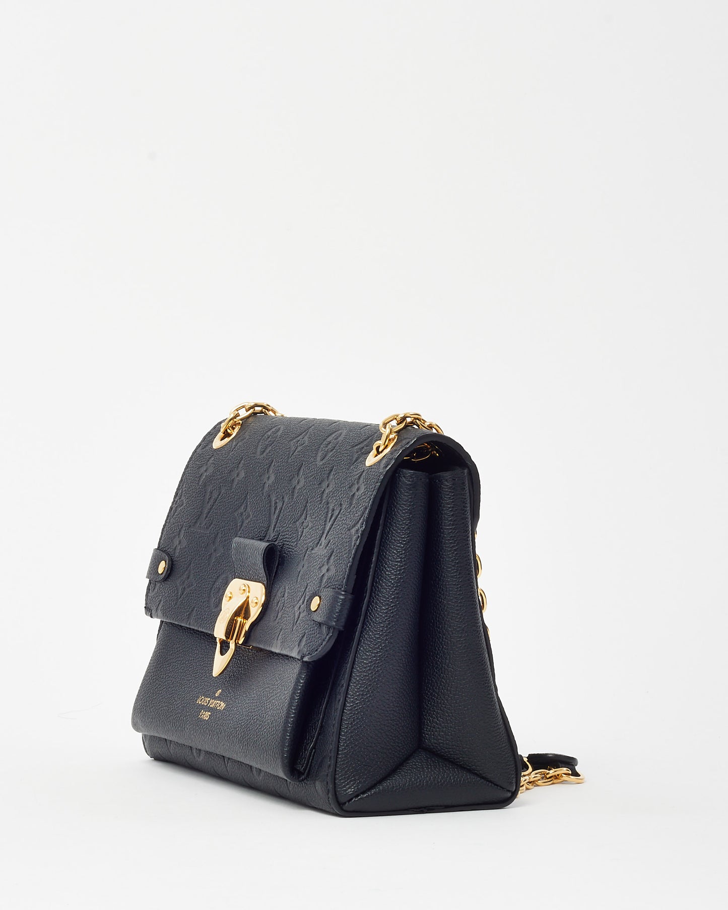 Louis Vuitton Black Monogram Empreinte Leather Vavin PM Shoulder Bag