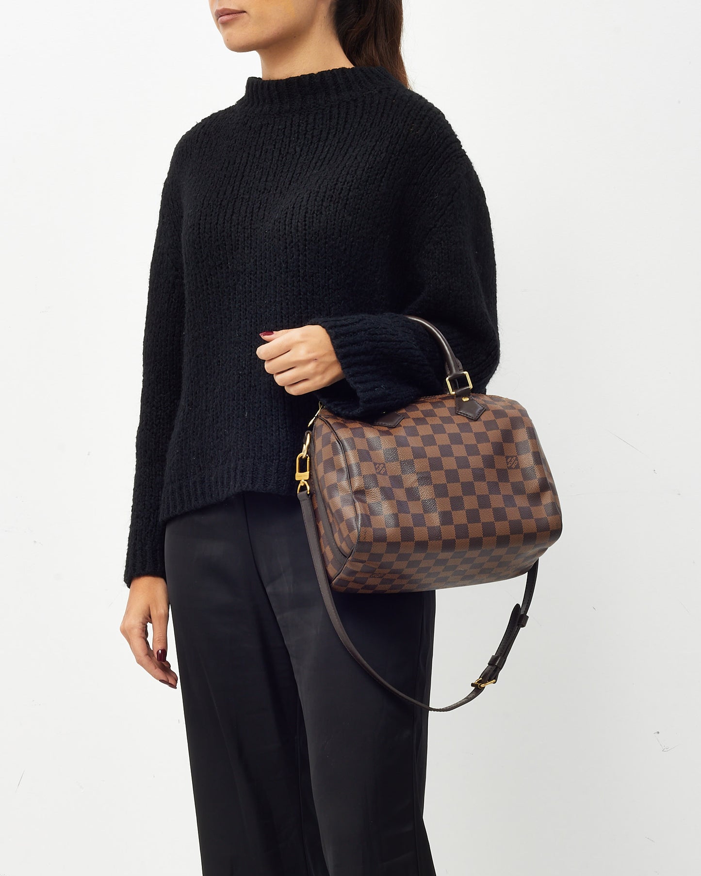 Louis Vuitton Monogram Canvas Speedy Bandoulière 25