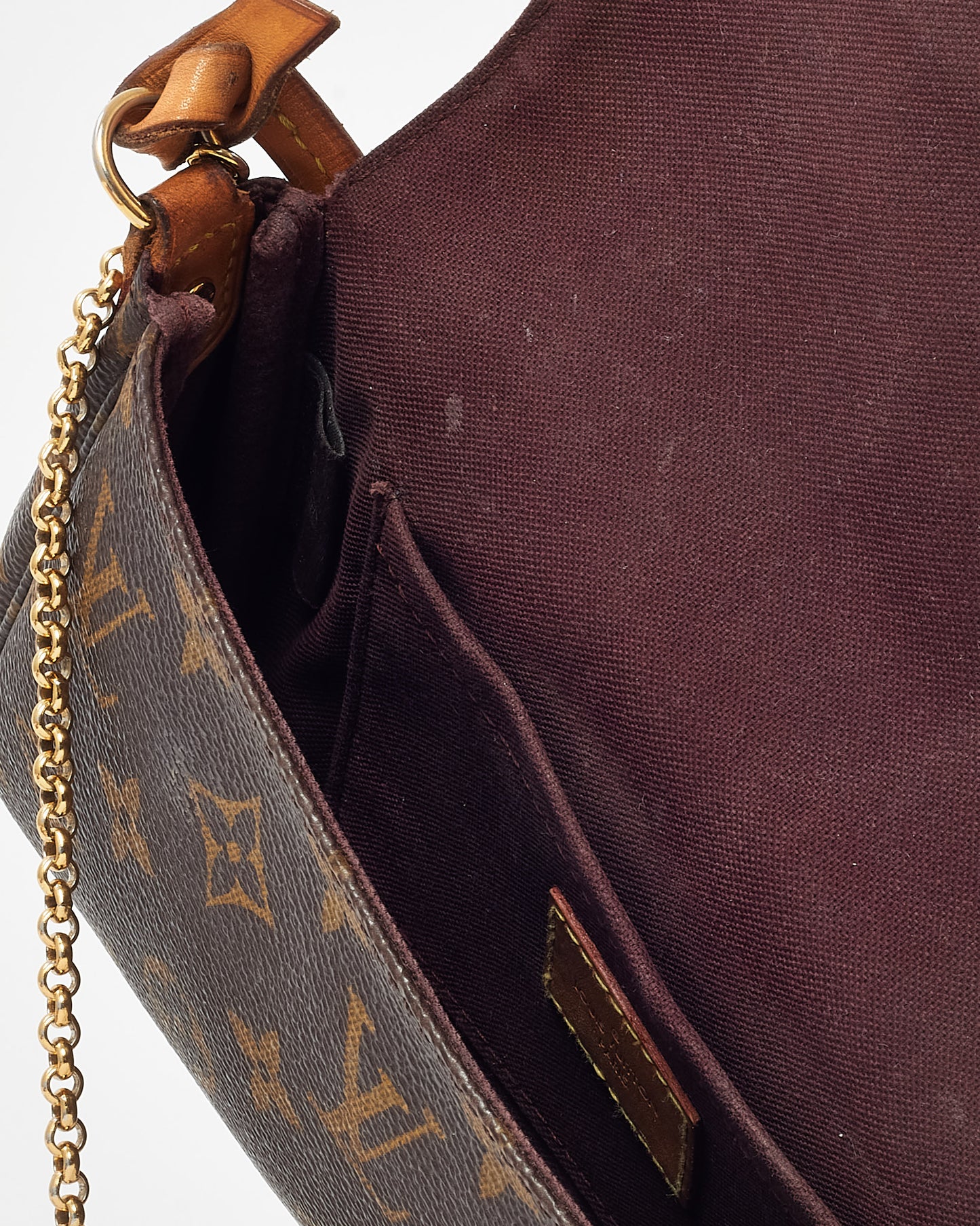 Louis Vuitton Monogram Coated Canvas Favourite PM Crossbody Bag
