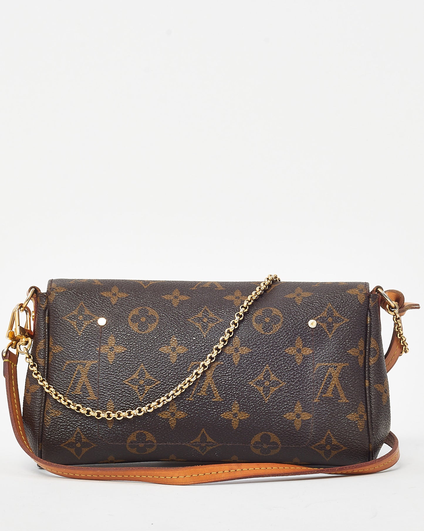 Louis Vuitton Monogram Coated Canvas Favourite PM Crossbody Bag