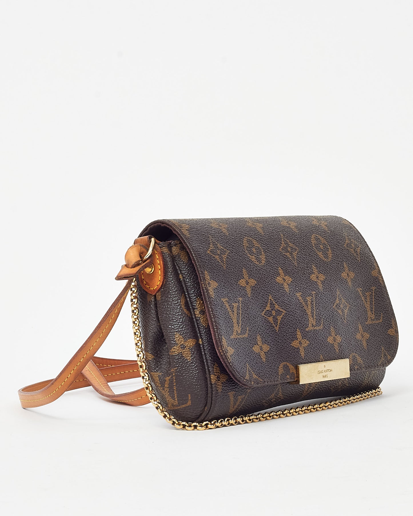 Louis Vuitton Monogram Coated Canvas Favourite PM Crossbody Bag