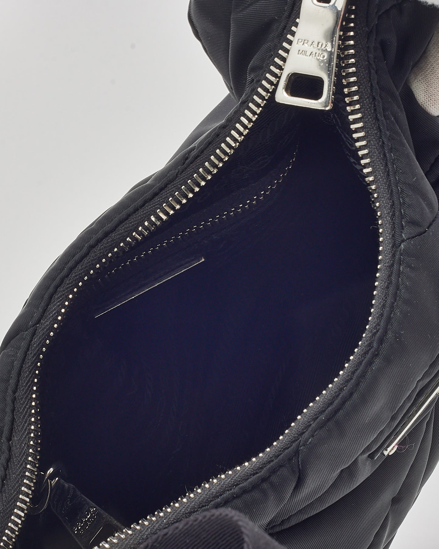 Prada Black Padded Re-Nylon 2005 Re-Edition Crossbody Bag