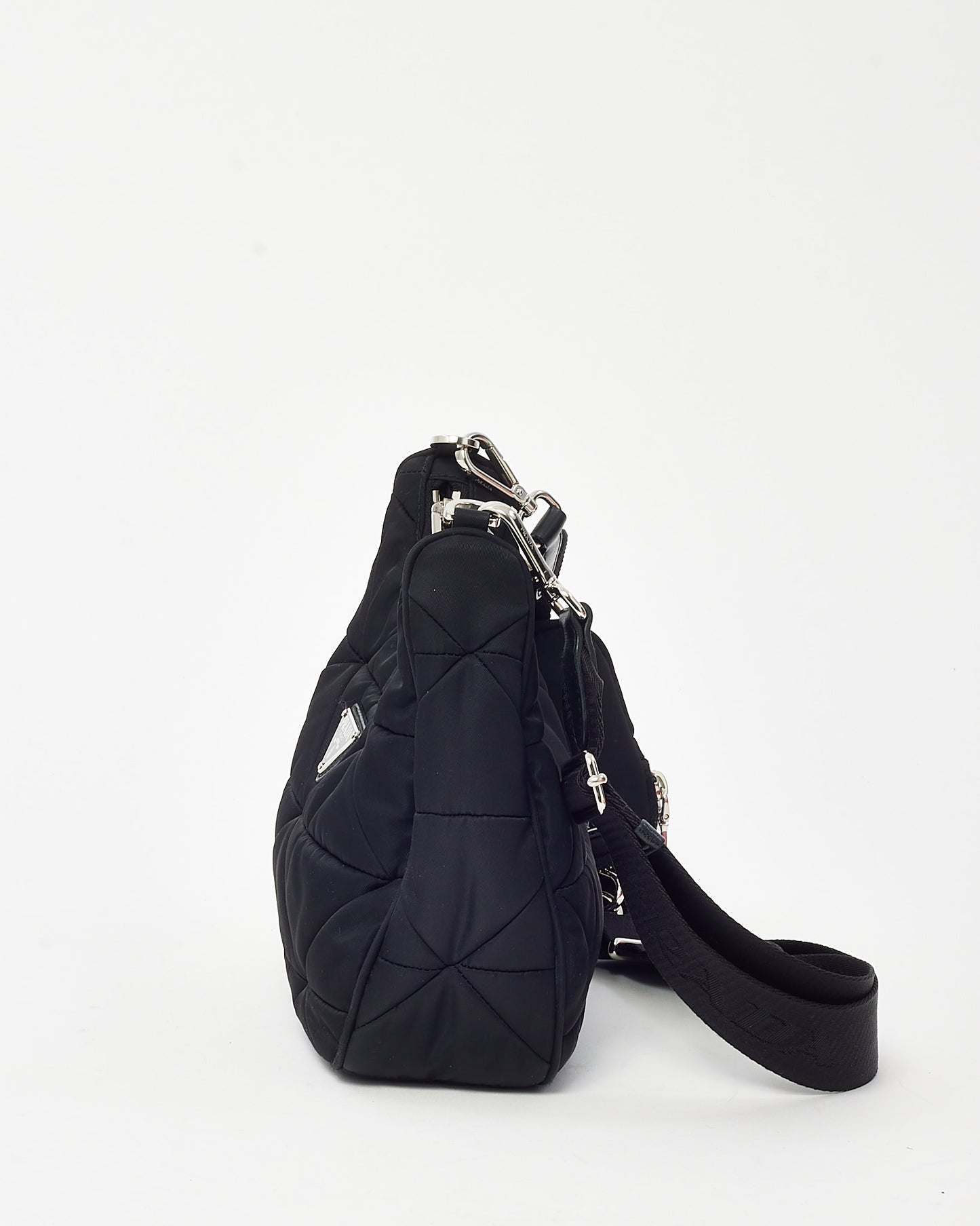 Prada Black Padded Re-Nylon 2005 Re-Edition Crossbody Bag