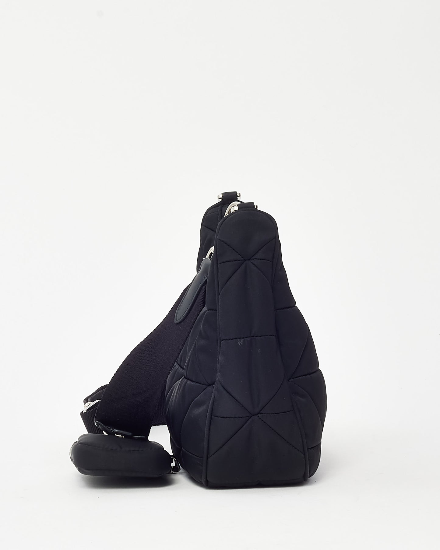 Prada Black Padded Re-Nylon 2005 Re-Edition Crossbody Bag