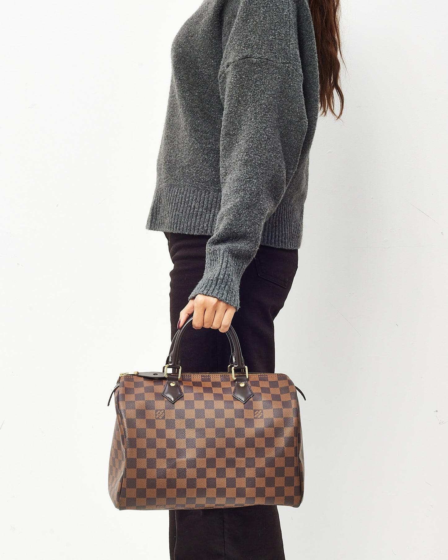 Louis Vuitton Damier Ebene Canvas Speedy 30